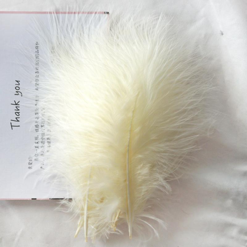 50Pcs Fluffy Turkey Marabou Feather 10-15Cm Turkey Feathers Decoration Accessories For Jewelry Clothes Wedding Plumes DIY Crafts