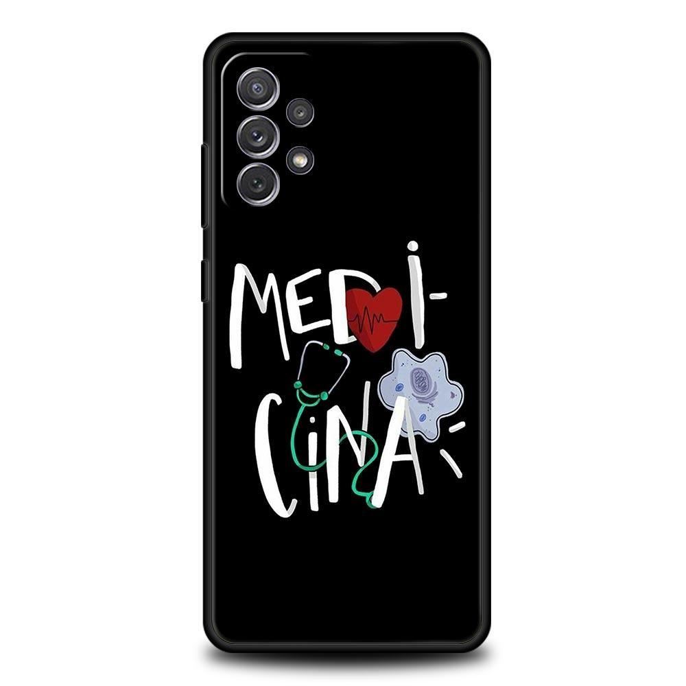 Чехол для телефона Samsung Galaxy A15 A13 A51 A71 A41 A31 A21S A03S A05 A35 A55 A23 A25 A33 A53 A73 5G Cover Доктор Медсестра Медицинский
