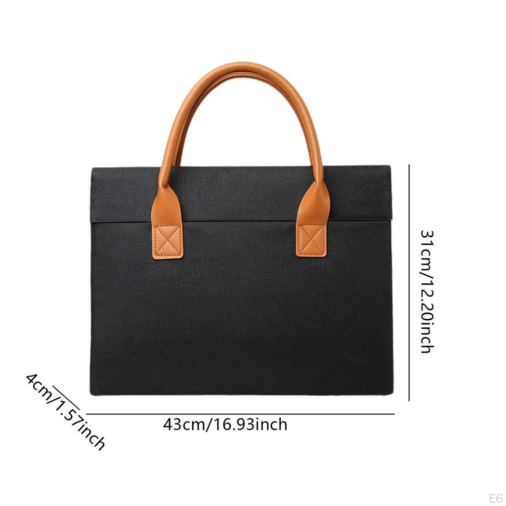 Портфель для мужчин и женщин, деловая сумка для работы, офиса, ежедневных поездок на работу