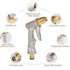 High Pressure Metal Garden Water Spray Gardening Sprayer Water Hose Jet Household Lawn Car Washing Guns Yard Watering Sprinkle