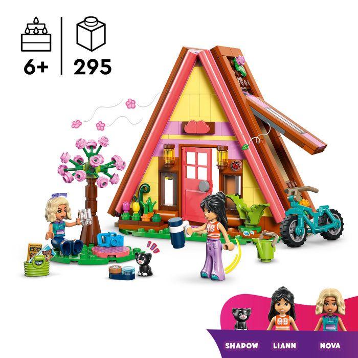 LEGO Friends 42682 La Cabane dans la Nature - Jouet Maison des 6 ans - Maquette Miniature