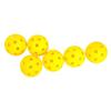 Pickleball Injection Molded Resilient 40-Hole Ball - Tpe Elasticity Ball Outdoor Sports Playing Experience