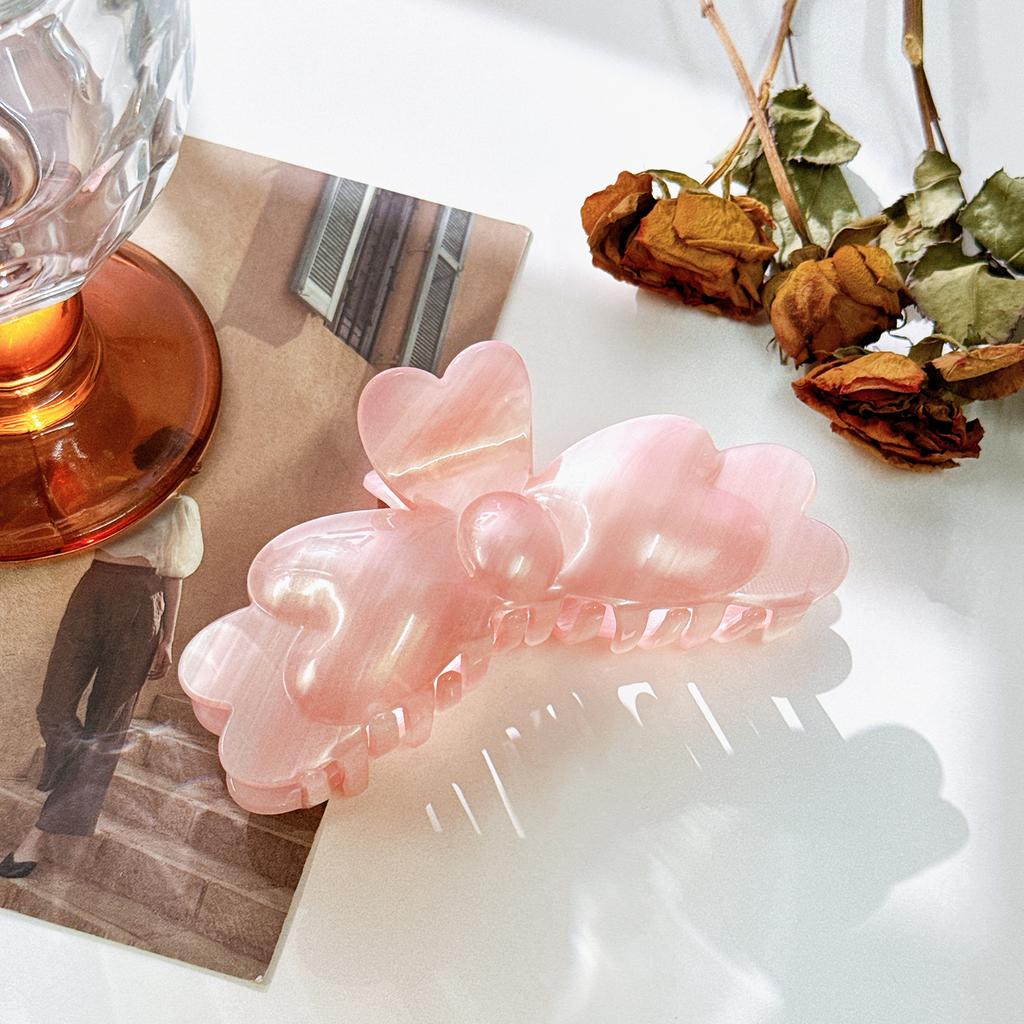 Acetate Elegant Multicolor Hair Claw For Chic Updos And Fashionable Everyday Hairstyles