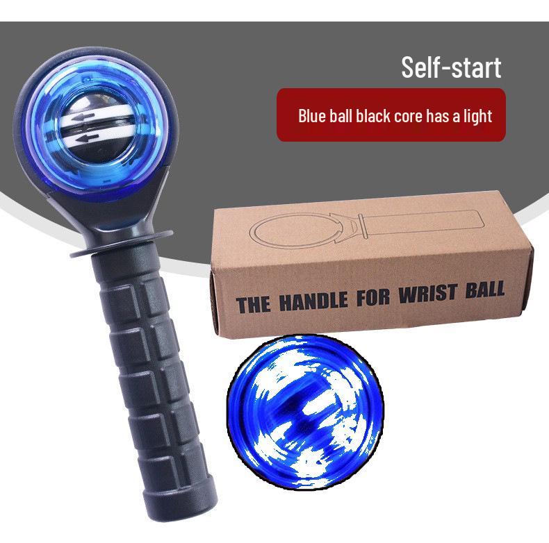 Кистевой силовой шар с ручкой - Тренажер для силы хвата для кисти и руки