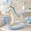 Korean Style Rocking Horse Balloon Rocking Horse Foil Horse Balloon 3D Horse Balloon  Baby Birthday