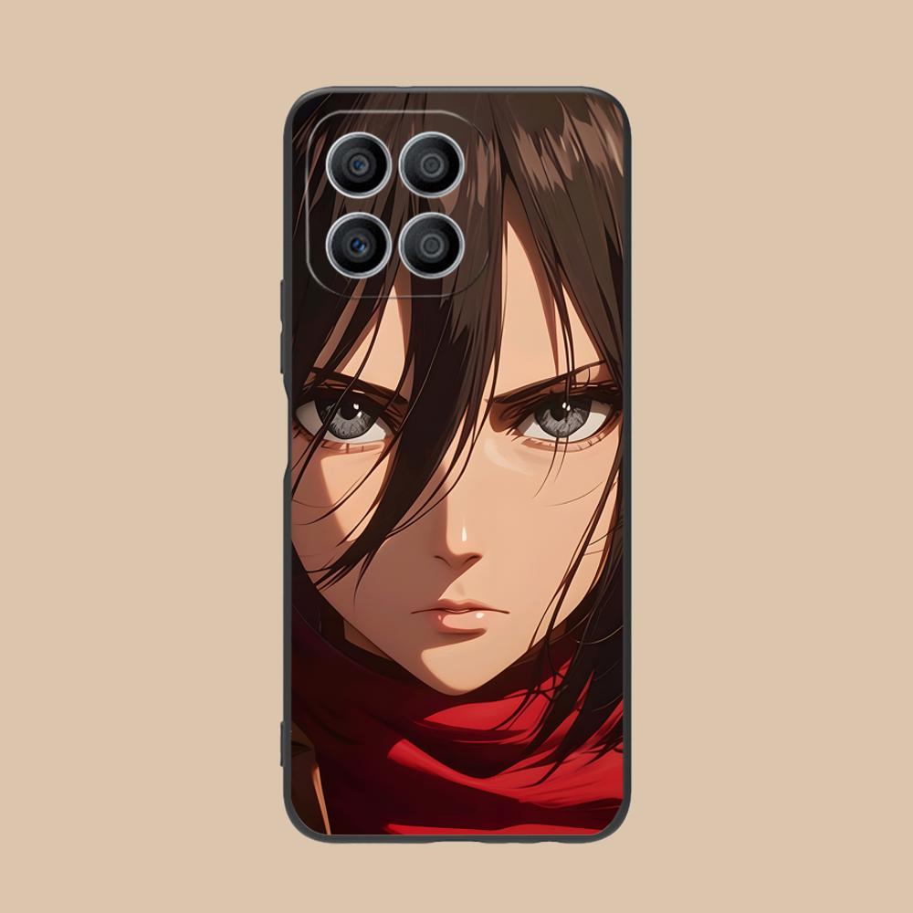 Чехол для мобильного телефона AOT Микаса для Honor 90 80 70 60 50 30 20 10 9 8 7 Pro S SE Lite 5G Цветная Печать Защитный Красивый Роскошный