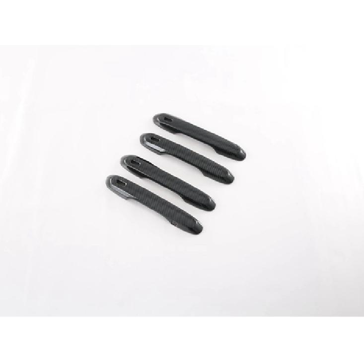 For Lexus NX 250 350 450h 22-23 Carbon Fiber Look Outside Door Handle Cover Trim