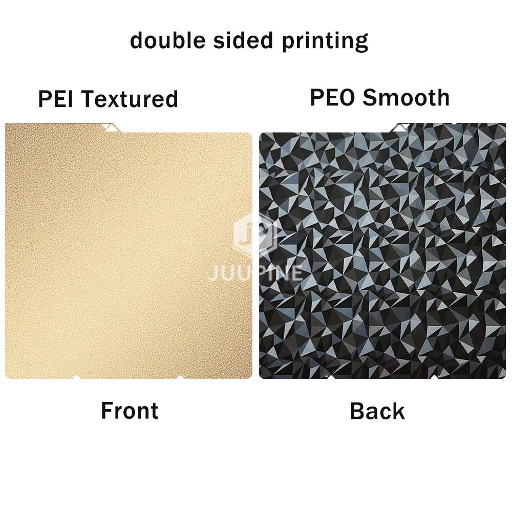 For Anycubic Kobra S1 Plate Pei Bed 264x276 Textured Kobra S1 Combo Plate Double Sided Heatbed Kobra S1C 3d Printer Accessories