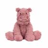 JELLYCAT wavy fur series animal hippopotamus soothing doll plush doll 23cm high