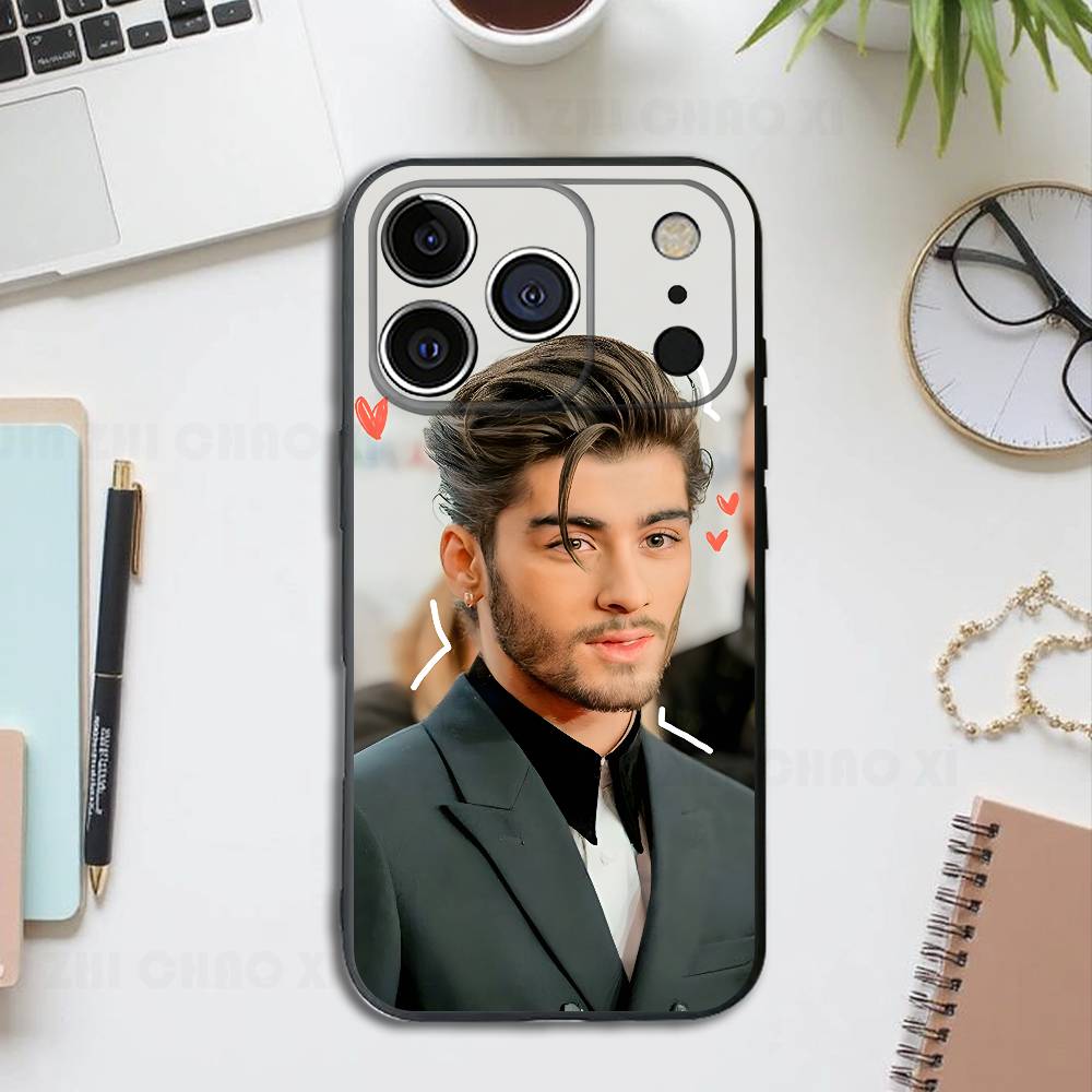 Z-ZAYN Sideways Silicone Soft Phone Case For IPhone17 16 15 14 13 12 11 Pro Max Plus X XR SE Cover
