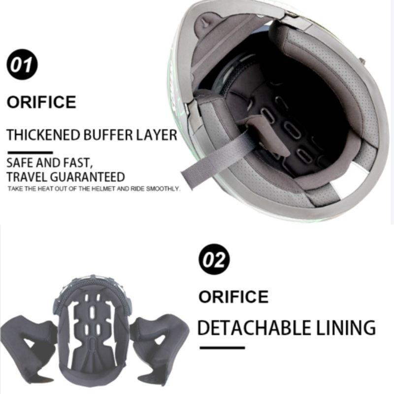 Bluetooth Motorcycle Helmets Full Face Helmet Flip Up Double Lens Anti-Fog Design Moto Helmet For Motorcyclist