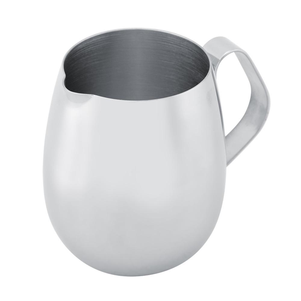 Thick Stainless Steel Milk Frothing Pitcher Smooth Surface Coffee Mug Jug Coffee Making