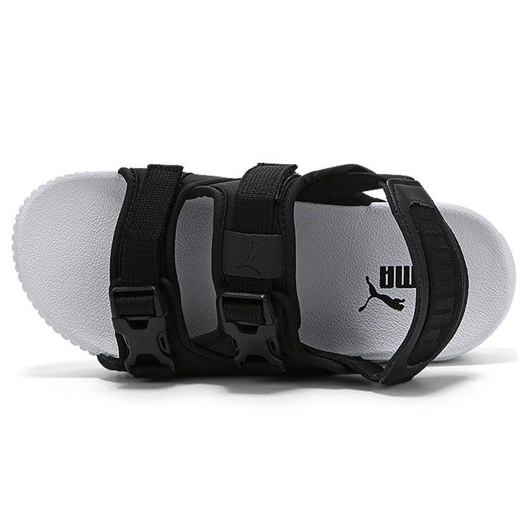 Puma Платформа Шлепанцы Ylm 19 'Черный Белый' Женские 369424-01