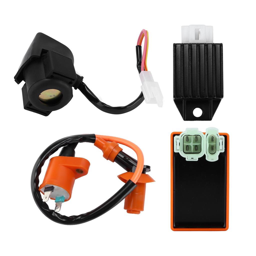 6-контактный модуль CDI, катушка зажигания, 4-контактный выпрямитель, стартовое реле, соленоид для 4-тактных 50cc 70cc 90cc 110cc 125cc квадроциклов