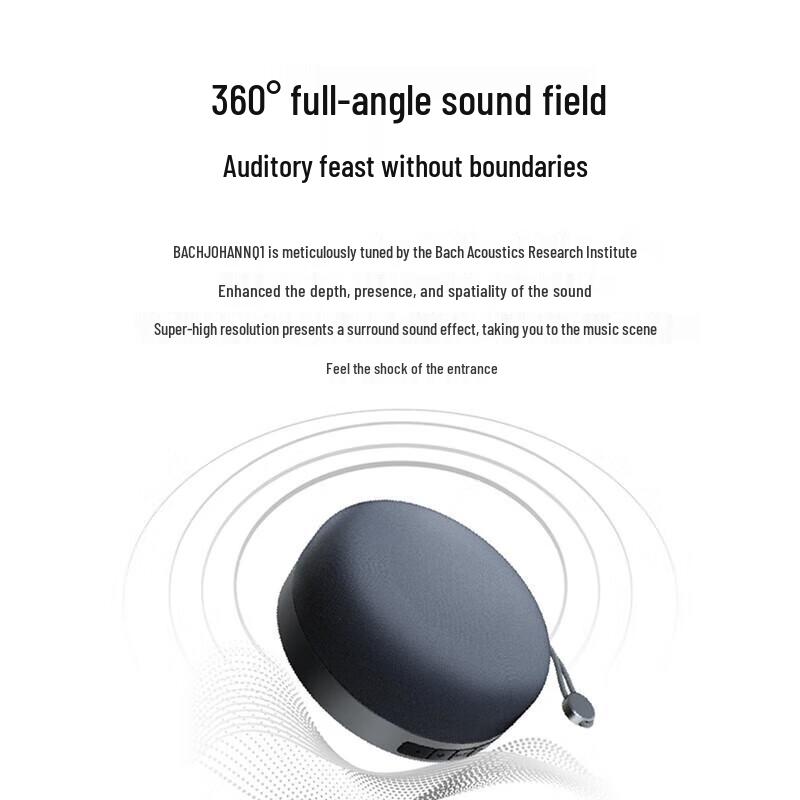 Bach Johann Q1 Portable Wireless Bluetooth Speaker