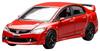 FREESTYLE MOTORHELIX Scale Honda Civic Mugen RR Red Finished Model M65410 1/64 (FD2)