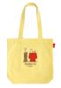 8595 SNOOPY вертикальная сумка-тоут Tall IP TALL [Rootote] Peanuts-9A (06 Желтый)