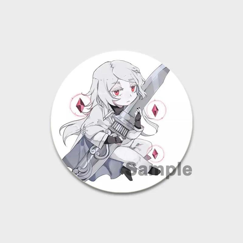 32/44/58MM Аниме значки на лацкан, милые мультяшные броши, значок для сумки шляпы, ювелирные подарки, Накадзима Дазай Осаму Накахара Чуя