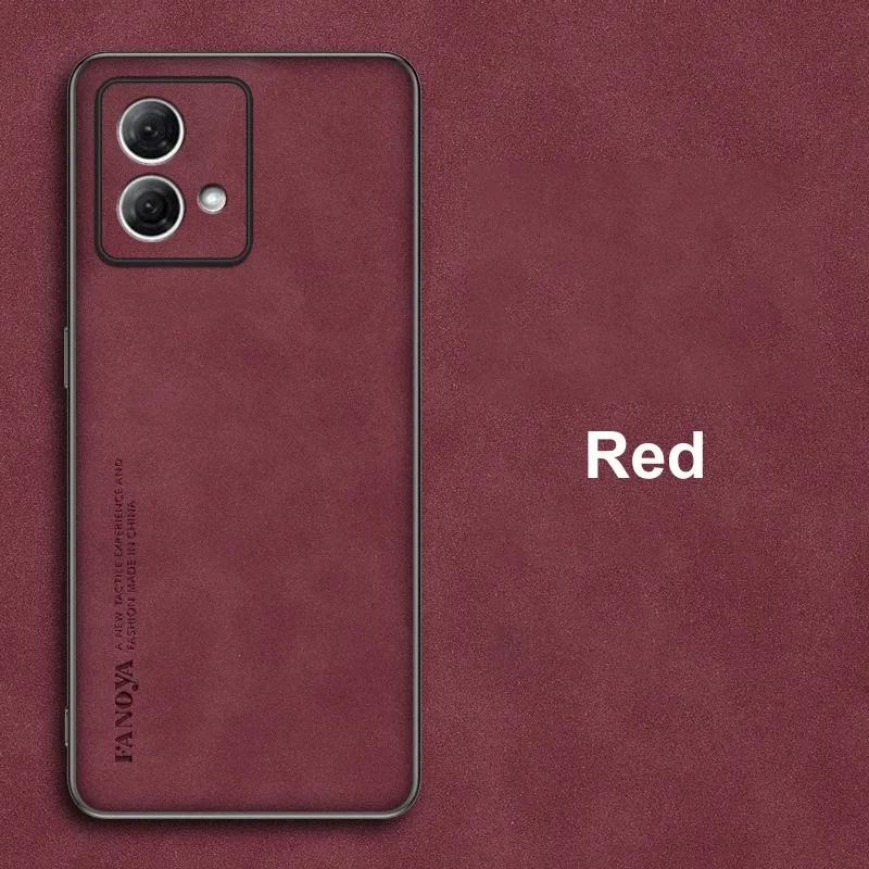 Для Motorola Moto G84 G54 G34 G24 G14 G22 5g Роскошный чехол из овчины для G 84 54 34 24 14 22 Мужской ретро деловой чехол на заднюю панель