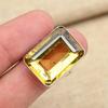 Unique Faceted Citrine Gemstone 925 Solid Silver Handmade Ring Women Jewelry