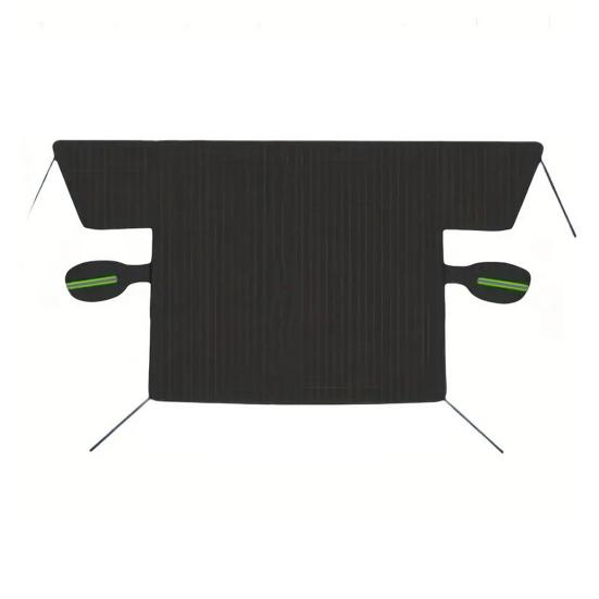 Универсальный автомобильный чехол от снега на лобовое стекло Толстый морозостойкий солнцезащитный козырек с магнитами и светоотражающими полосами Защита в любое время года Снежный щит