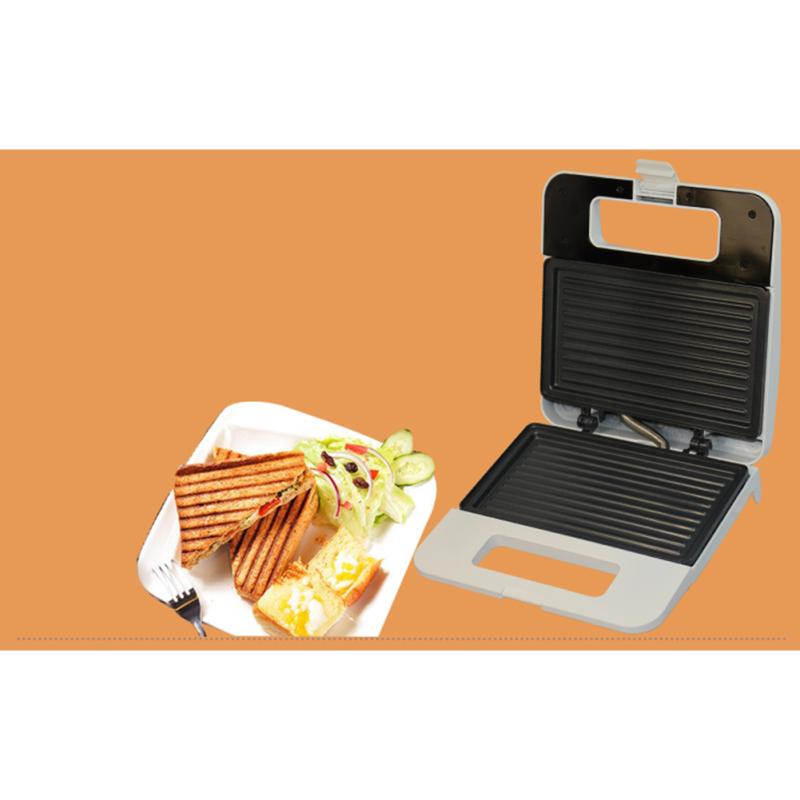 Электрическая сэндвич-машина мощностью 750 Вт для выпечки завтрака