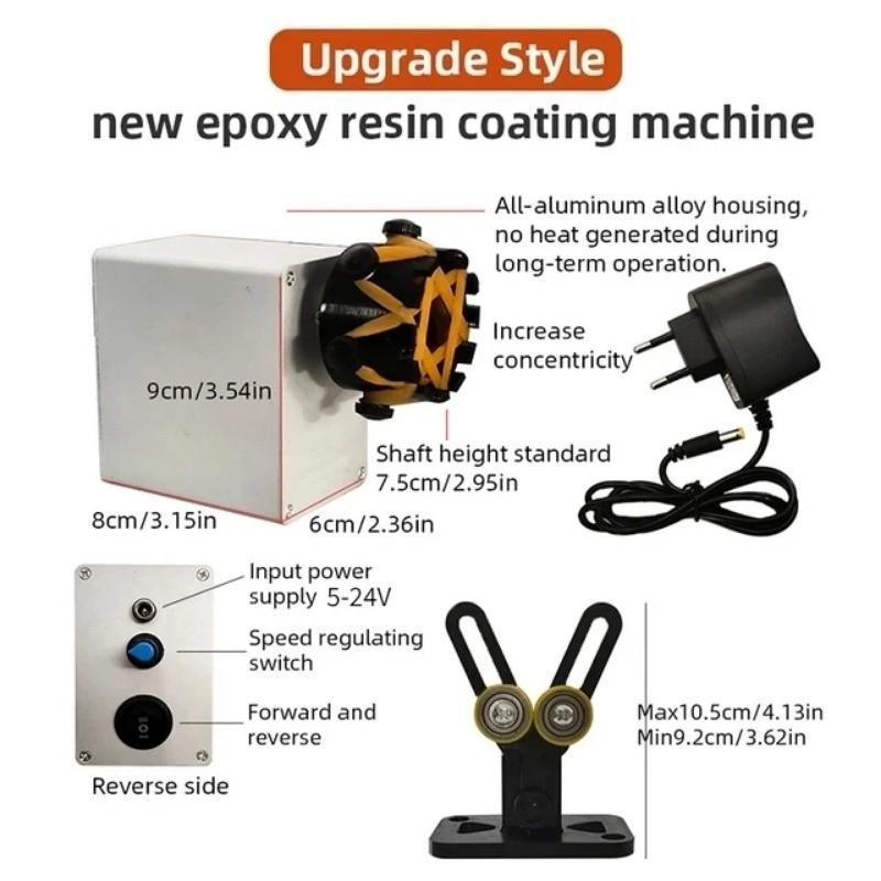 Ремонтные комплекты для электрических удочек Машина для склеивания удочек своими руками Микронамотка Эпоксидная смола Роторный аппликатор