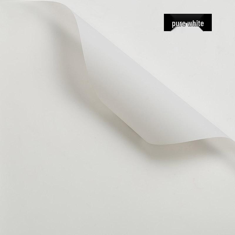 Полупрозрачная Водонепроницаемая Матовая Бумага для Букетов Флориста - Корейская Однотонная Упаковка для Цветов