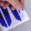 POPETPOP Side Door Guard Door Trim Door Edge Guard Anti-Scratch Universal Reflective Protective Sticker Protective Sticker Blue + Black