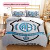 Belgrano Athletic Club Pattern Bedding Home Decoration Birthday Gift (1 * duvet cover + 2 * pillowcase, without core)
