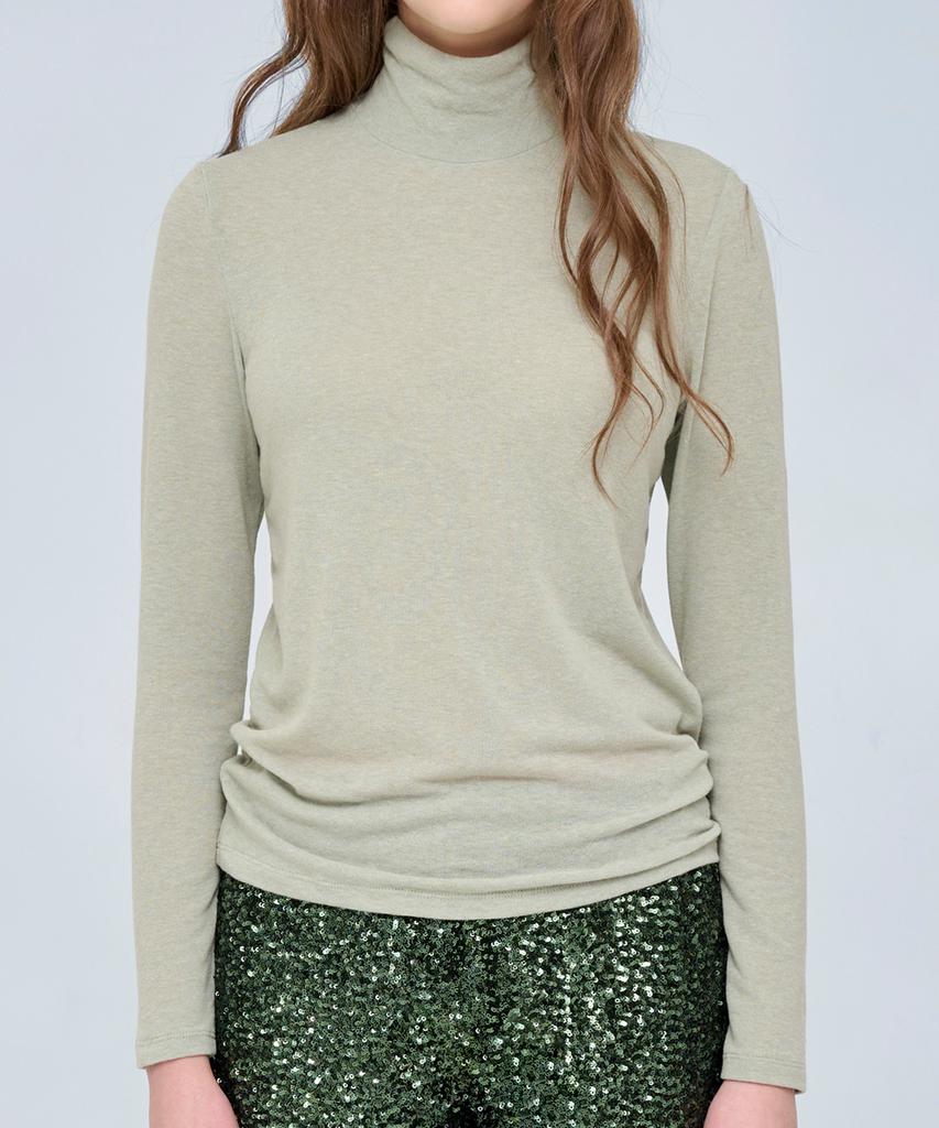 VOYONN Wool Rayon Polar Tee Green 913-2