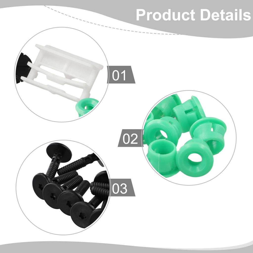 Clips Car Accessory 40PCS FOR BMW 3-Series E90 & E91 Side Skirt New High Quality