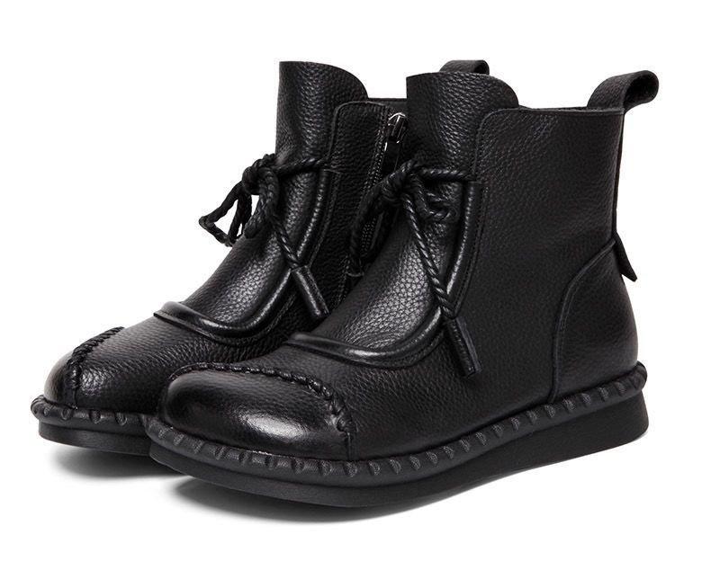 Модные ретро короткие ботинки на плоской подошве для женщин на весну, новые, повседневные, нескользящие, с мягкой подошвой, простые, удобные, универсальные одиночные ботинки