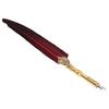 Feather Pen Fluent Comfortable Writing Vintage Elegance Exquisite Workmanship Quill Feather Pen for Gifts