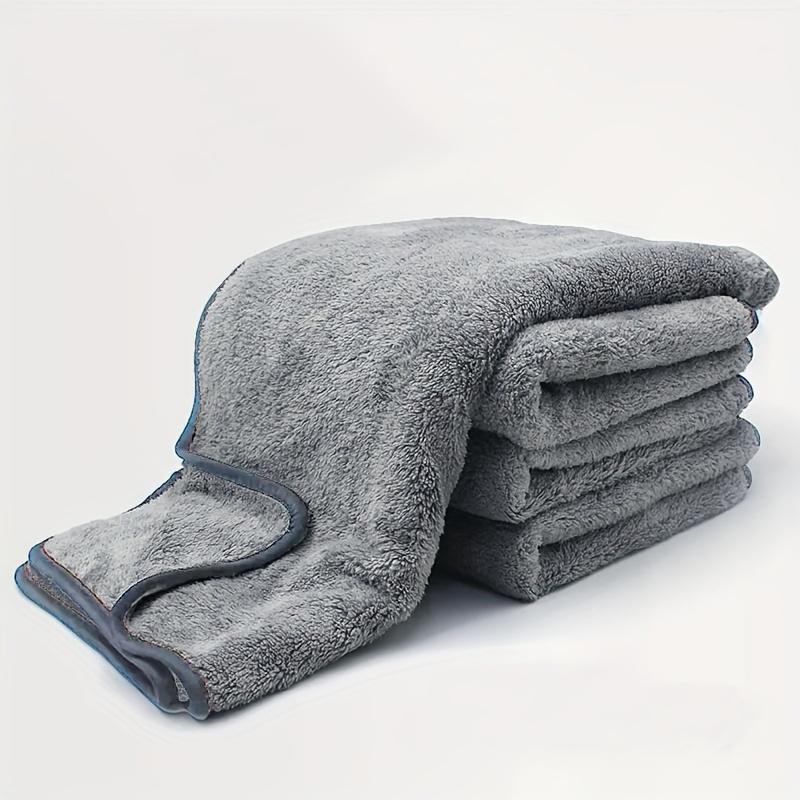 Быстросохнущее полотенце из микрофибры для мытья автомобиля - 75x35см Очень мягкая ткань - Высокое водопоглощение для аксессуара для мытья автомобиля