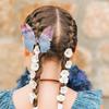 Hairpin Gradient Color Butterflies Decor Hair Clip with Imitation Pearls Exquisite Appearance Hair Pin Hair Accessories