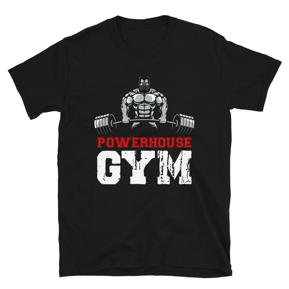 Powerhouse Gym Bodybuilding Gym Fitness Muscle T-Shirt