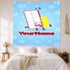 Numberblocks Custom Your Name Wall Decor Tapestry Art For Pet Memorial Birthdaywedding Party Backdrop Family Gift