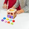 Montessori Shape Matching Toy Educational Baby Activity Cube for Sensory Exploration