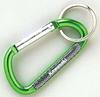 Genuine Kawasaki Green Carabiner Keychain J7002-0128