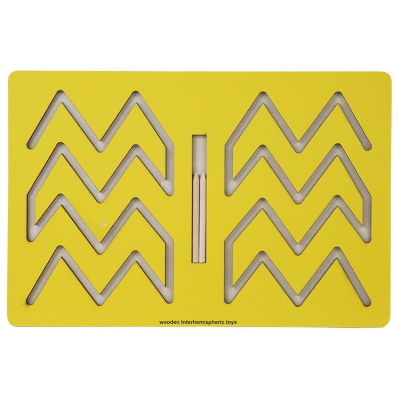 Деревянные крестики-нолики: Детская развивающая логическая игра для двух игроков