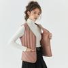 Women's Autumn and Winter Short Liner Vest Casual Warm Light Practical Pocket Comfortable Women's Vest Double-sided