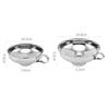 Tool Beans Pickles Kitchen Canning Funnel Wide Mouth Stainless Steel Hopper Filter