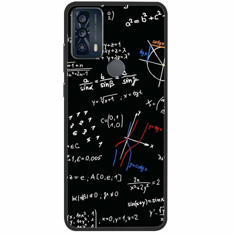 Чехол For TCL 20B Case 6159K Силиконовый Мягкий Модный TPU Чехол для Телефона для TCL 20B Case для TCL 20B 20 B Бампер Защитный TPU Оболочка
