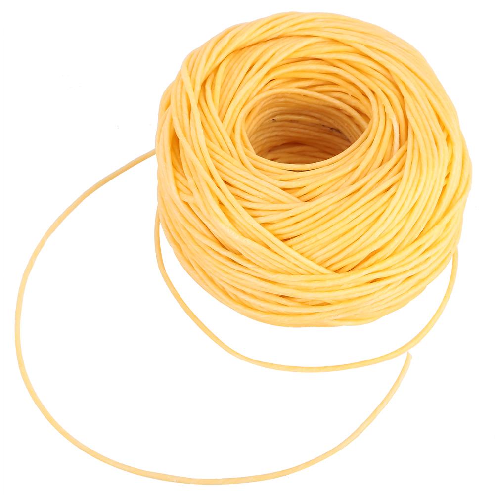 Волокнистый фитиль из натурального пчелиного воска, фитиль для свечи своими руками, 200 футов ароматического фитиля для свечи (Свет)