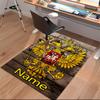 Custom personalization Coat of arms of Russia Print Area Rug - Soft, Washable Non-Slip Indoor Mat,Living Room,Home&Office Decorative Rug