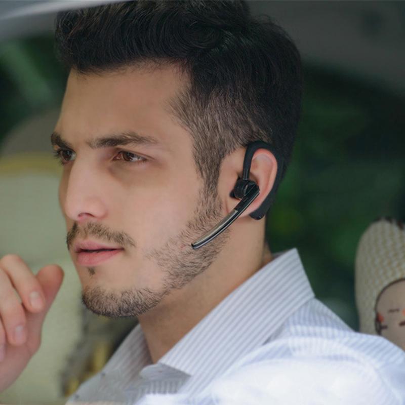 Беспроводные наушники Bluetooth 5.0 с вращением на 270°, шумоподавлением, водонепроницаемые спортивные наушники-вкладыши с микрофоном, гарнитура с заушным креплением