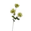Yellow Color Artificial Chrysanthemum With Buds Home Vase Fillers Faux Peony Stems Wreath Style Stem Form Artificial Flowers