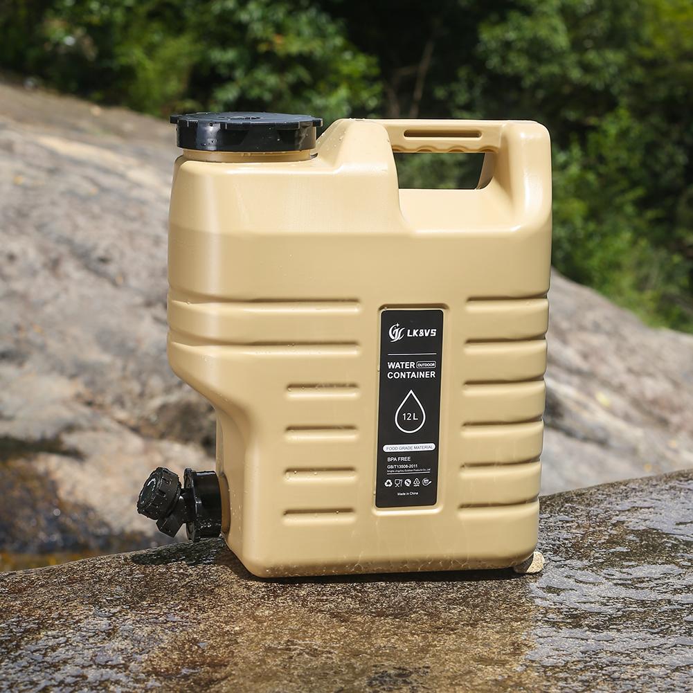 12 л кувшин для воды для кемпинга с краном контейнер для хранения воды большой емкости диспенсер для воды для автомобиля кемпинга