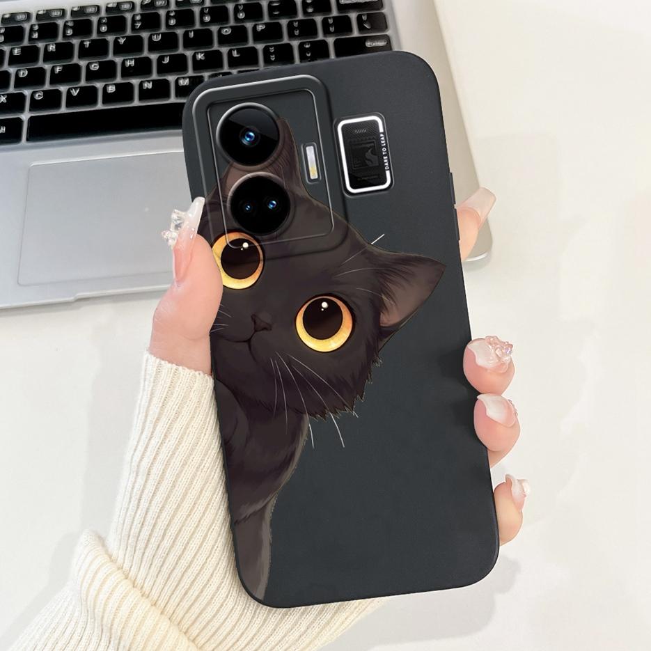 Чехол для Realme GT3 RMX3709 Милый Забавный Мультяшный Чехол Мягкий Силиконовый Чехол Для Realme GT Neo 5 Neo5 240W RealmeGT3 Задняя Крышка Coque